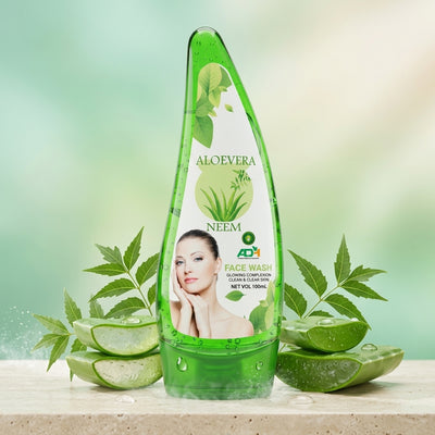Aloe Neem Gel Face Wash – Oil Control & Deep Cleansing Formula