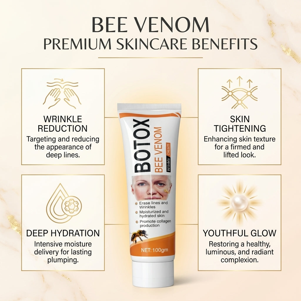 Botox Bee Venom Cream – Anti Wrinkle, Firming & Youthful Skin Repair Formula
