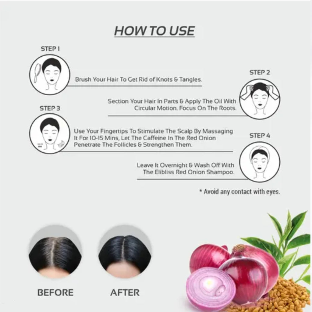 Natural Hair Growth Oil – Healthy & Strong Hair Care Formula