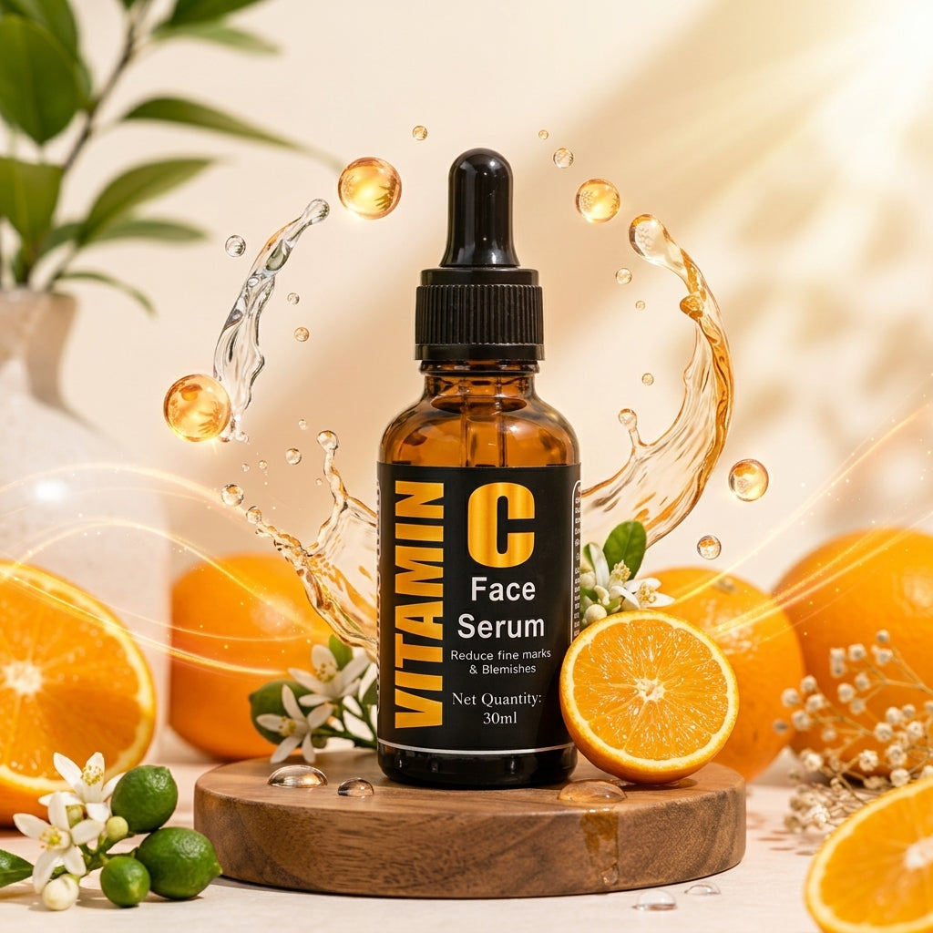 Vitamin C Face Serum – Brightening & Hydrating Glow Serum