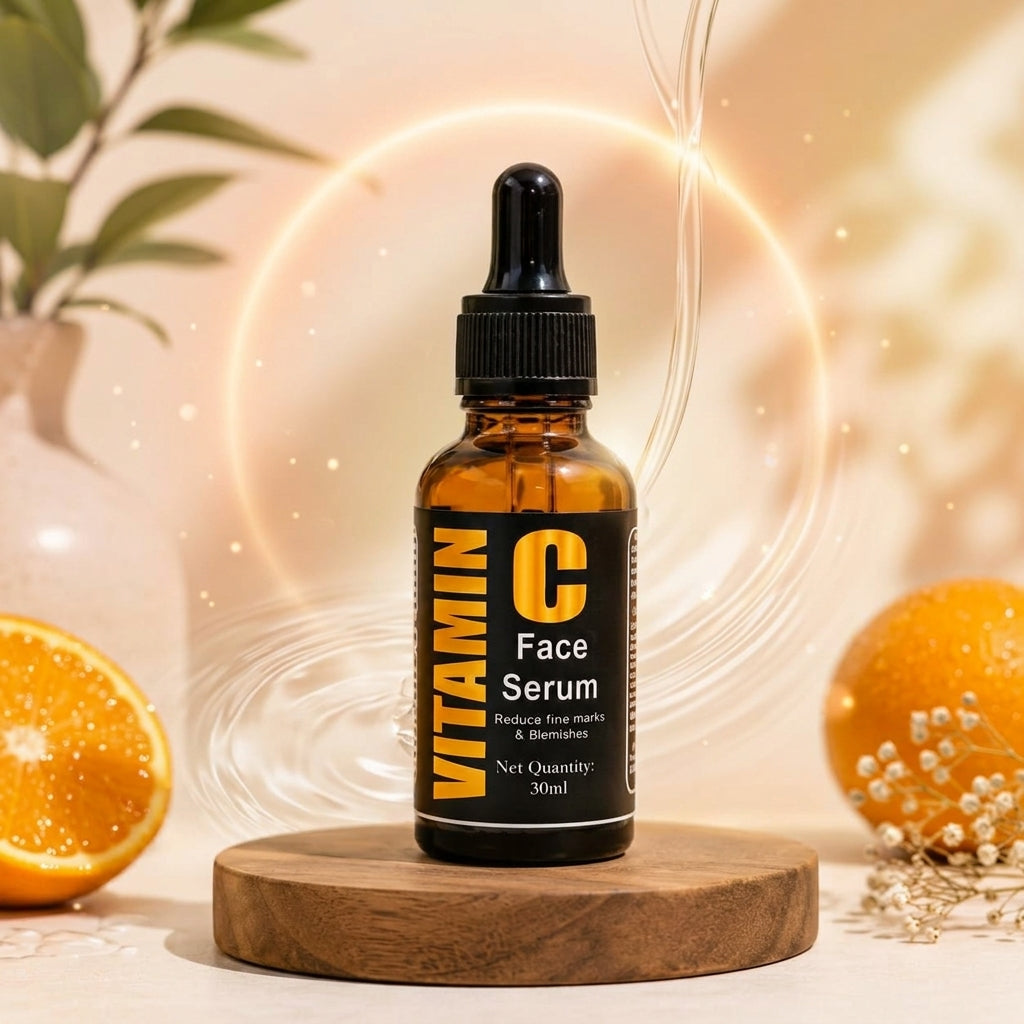 Vitamin C Face Serum – Brightening & Hydrating Glow Serum