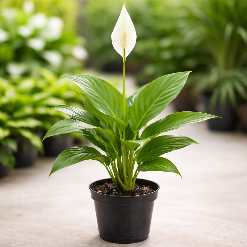 Premium Peace Lily Indoor Plant – Beautiful Home & Office Decor