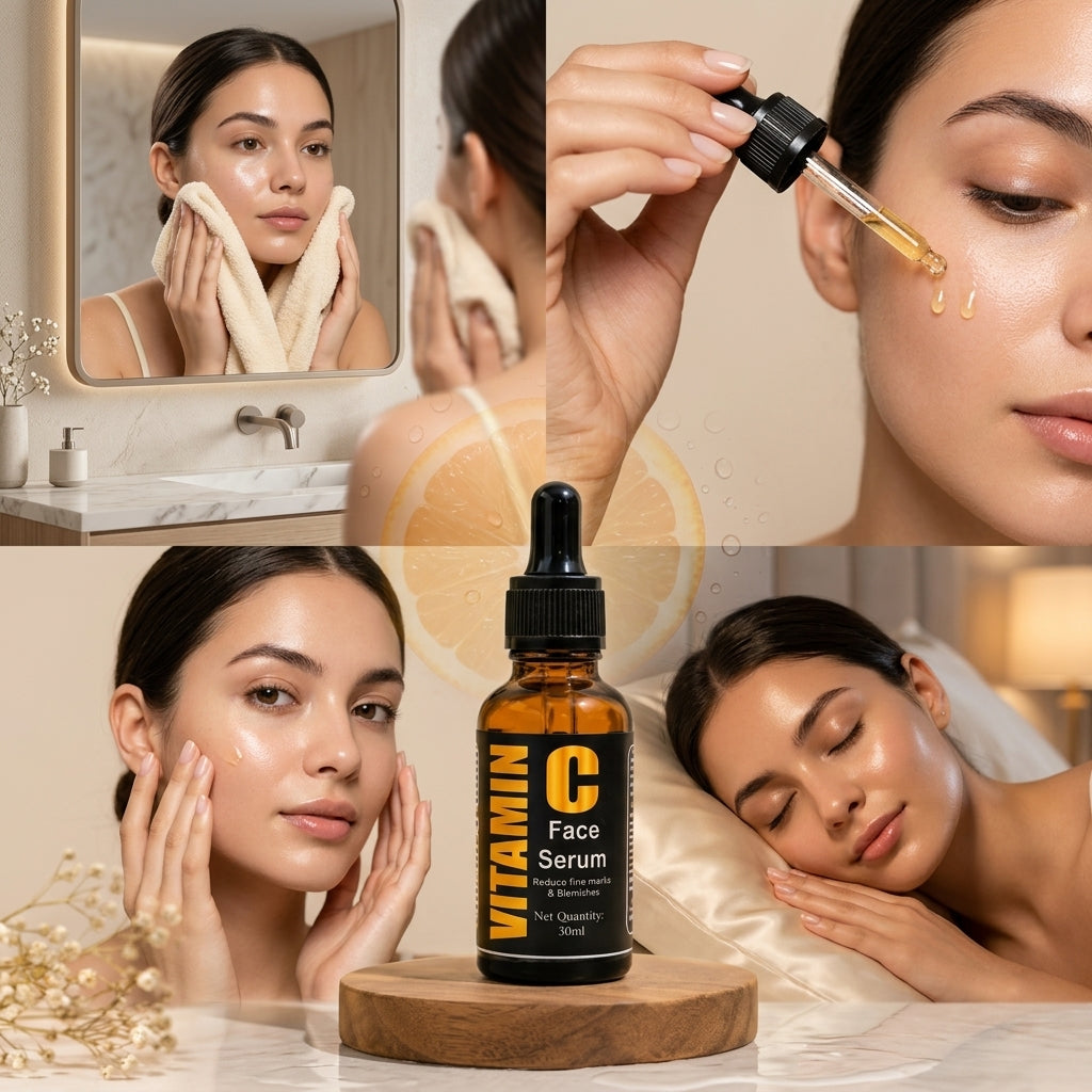 Vitamin C Face Serum – Brightening & Hydrating Glow Serum