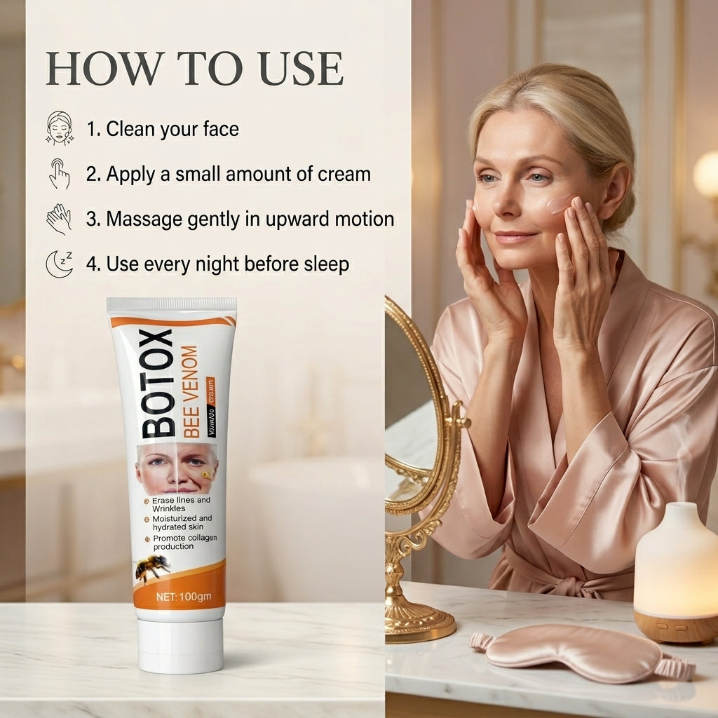 Botox Bee Venom Cream – Anti Wrinkle, Firming & Youthful Skin Repair Formula