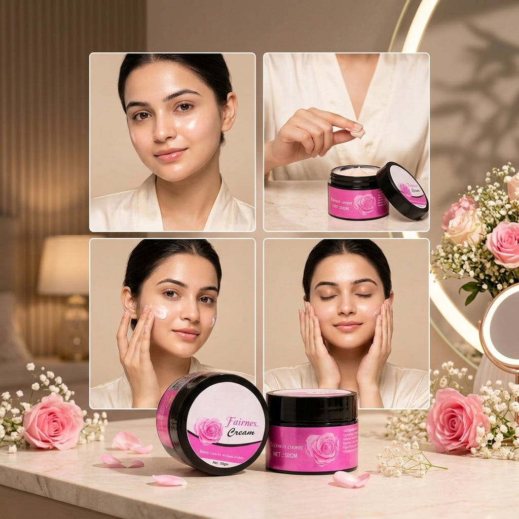 Rose Fairness Cream – Hydrating & Glow Care Beauty Cream